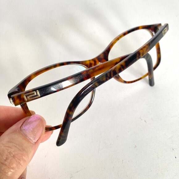Versace Faux Tortoise Shell Eyeglasses Frames MOD 3155 143 50 17 135 Italy - Picture 11 of 16